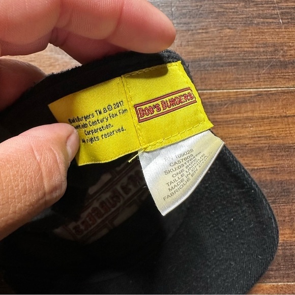 Bob's Burgers Embroidered Snapback Hat - Picture 3 of 3